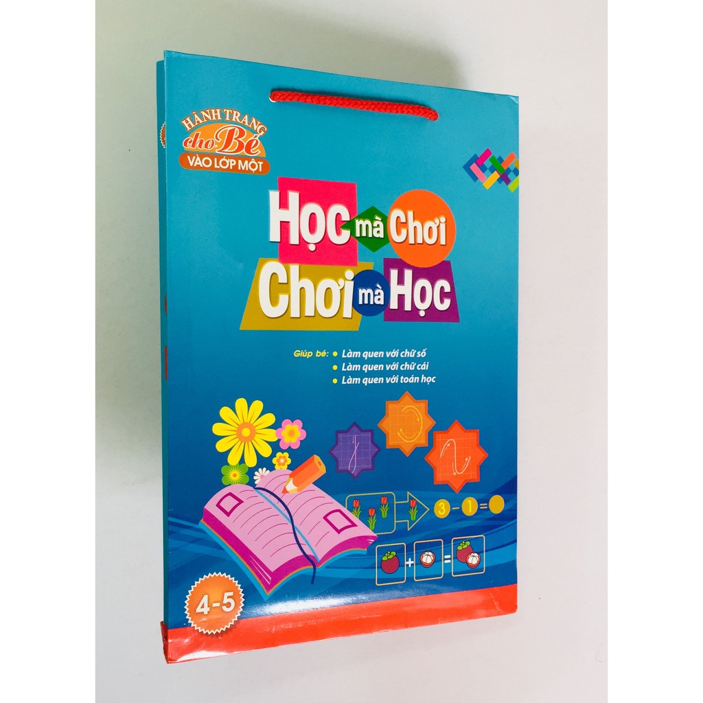 Sách – Học Mà Chơi – Chơi Mà Học (4-5 tuổi) – túi 6 cuốn