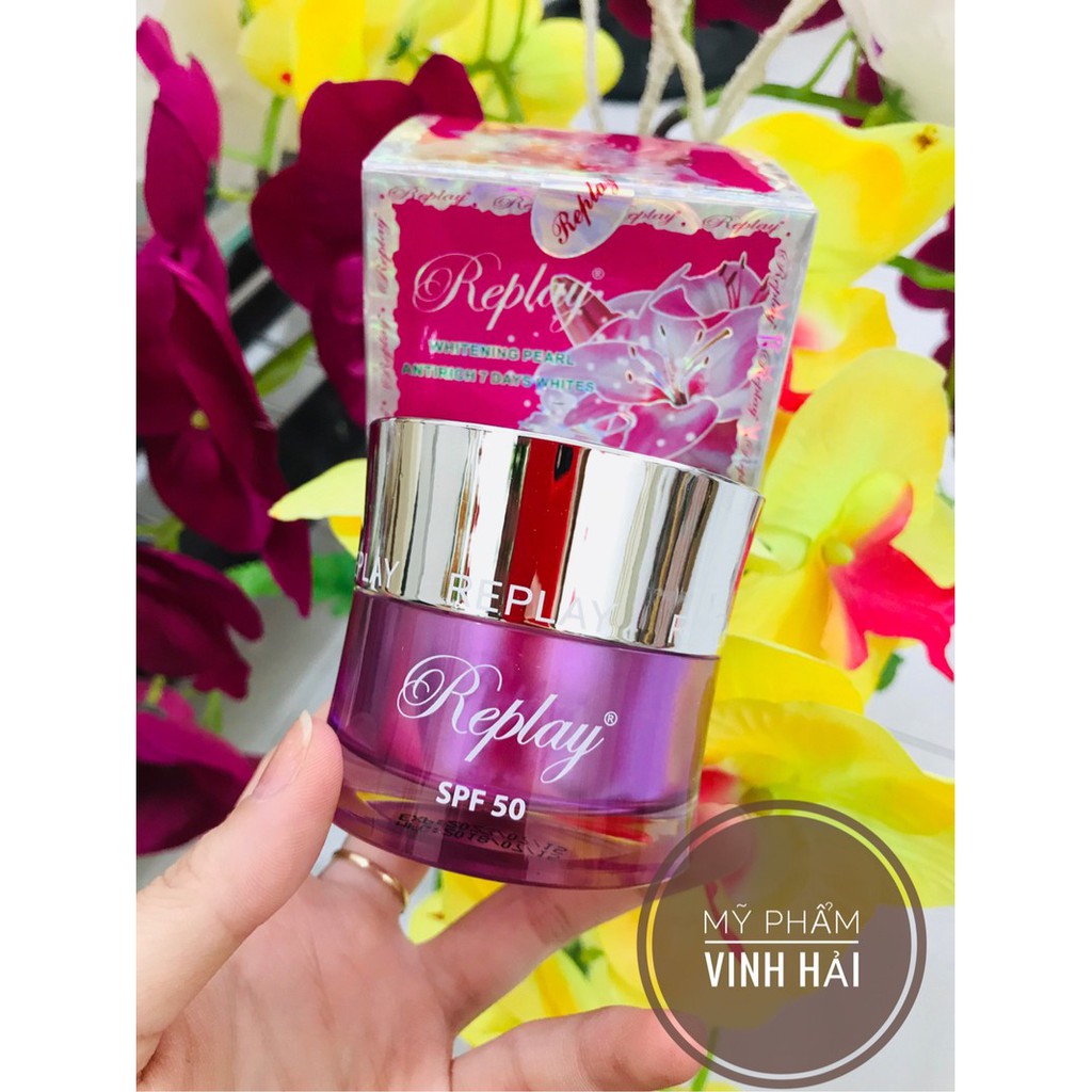 Kem dưỡng trắng da cao cấp REPLAY SPF50
