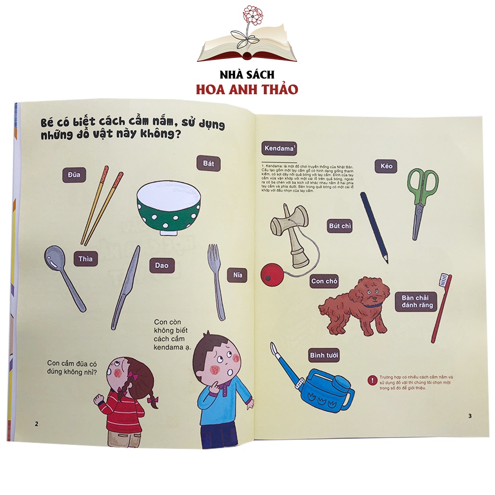 Sách - Lần đầu học cầm nắm đồ vật