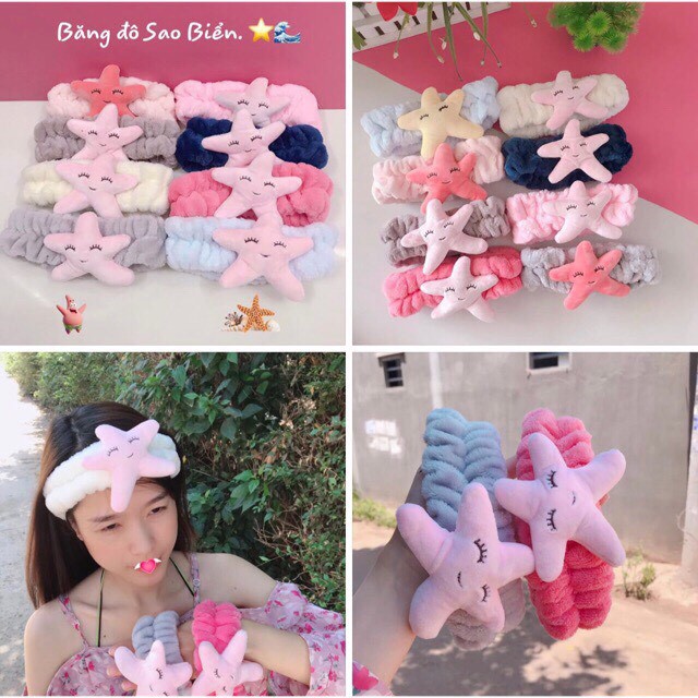 Băng đô Sao Biển cute