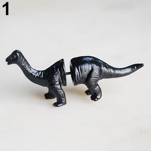 1 Đôi Bông Tai Hình Khủng Long 3D Dành Cho Nữ