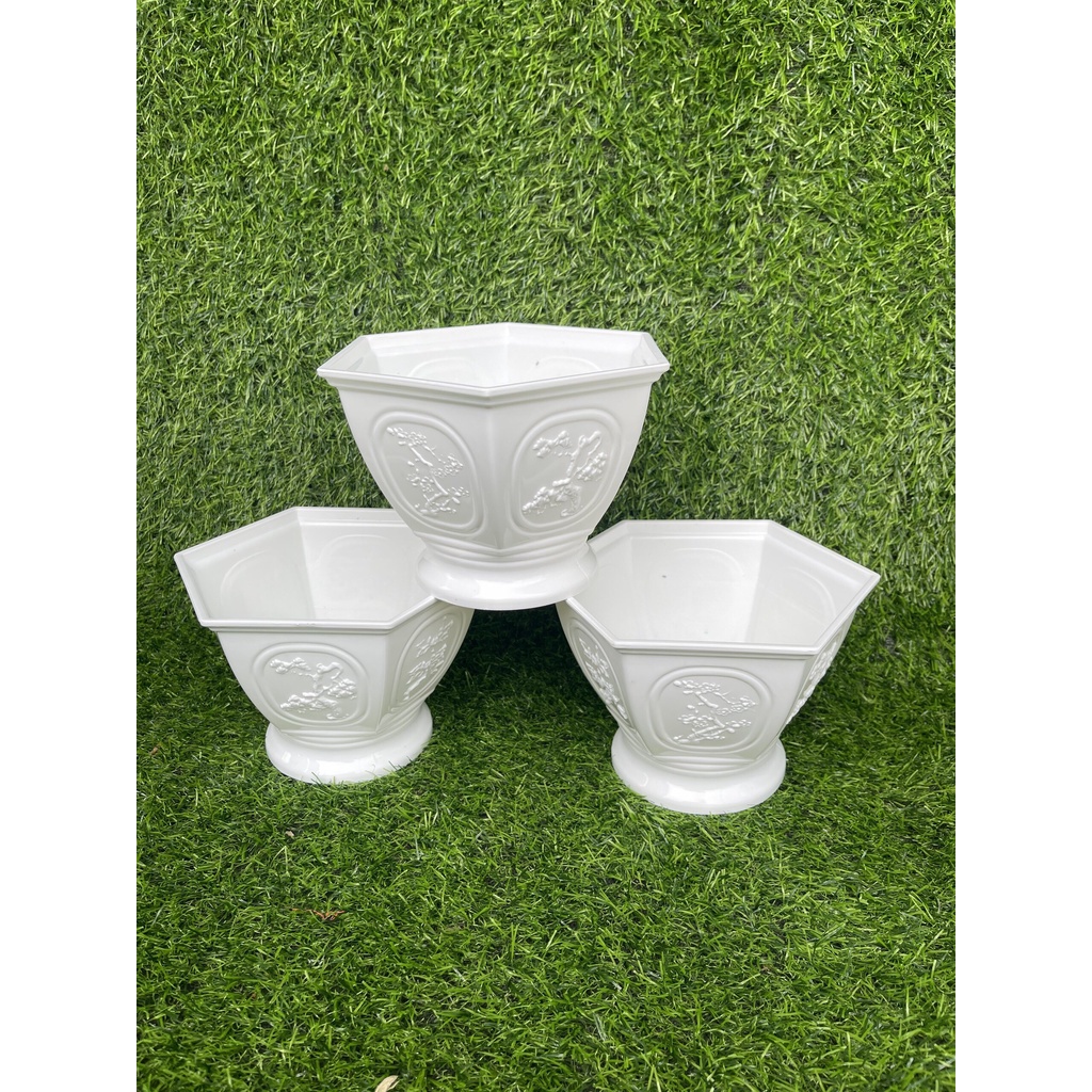 Chậu nhựa Tùng Cúc dk 18cm, 23cm, 28cm siêu dày dặn