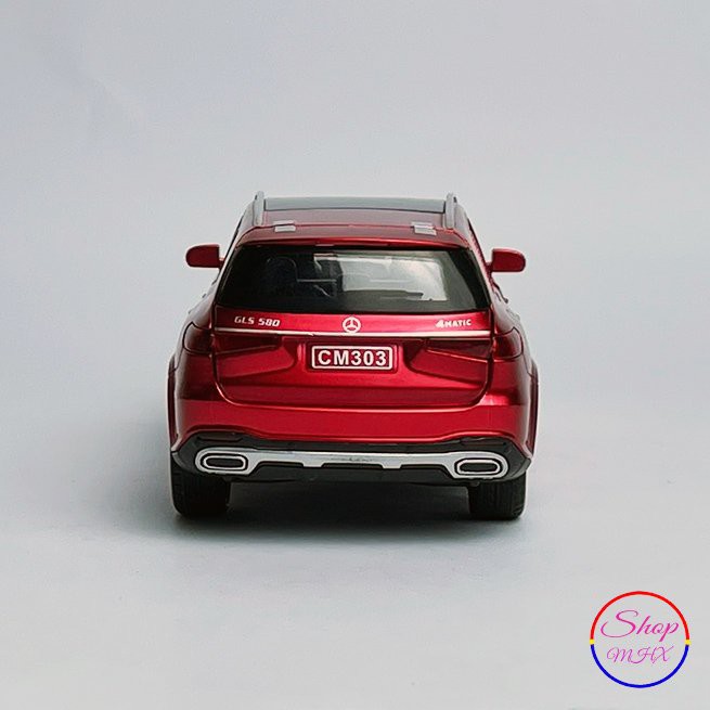 Xe đồ chơi mô hình sắt Mercedes-Benz GLS 580TẶNG KÈM BIỂN SỐ tỉ lệ 1:32 hãng Chimei