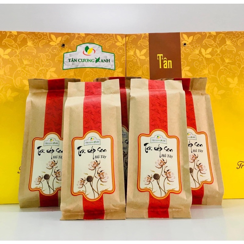 Trà Đinh Ướp Sen Tây Hồ 100gr / 200gr TÂN CƯƠNG XANH