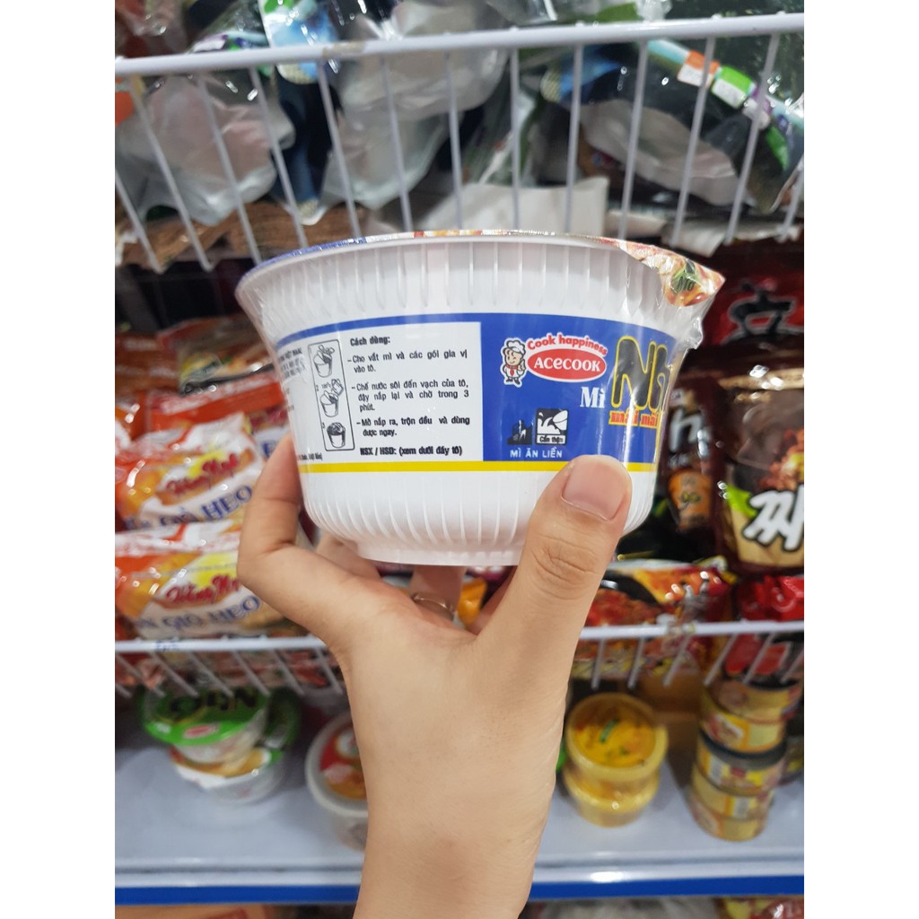Mì nhớ vị lẩu thái/hải sản rong biển Acecook