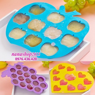 Khuôn làm thạch hình quả nho, quả táo
