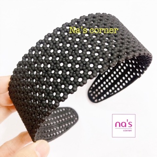Cài tóc bờm tóc đơn giản nhựa lưới