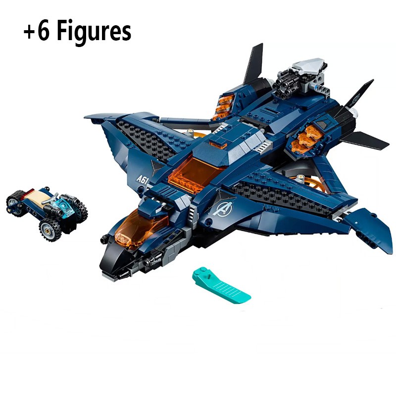 (HÀNG CÓ SẴN) SY 1333 Avengers Ultimate Quinjet - Xếp hình Máy Bay Quinjet Của Đội Avengers Decool 7141