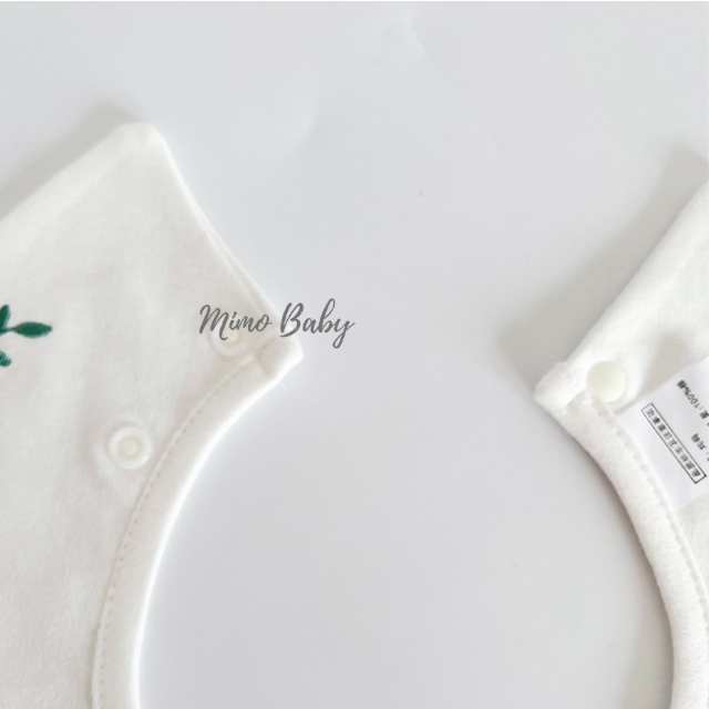 Set 3 yếm cổ cotton cao cấp họa tiết dễ thương cho bé YC13 Mimo Baby