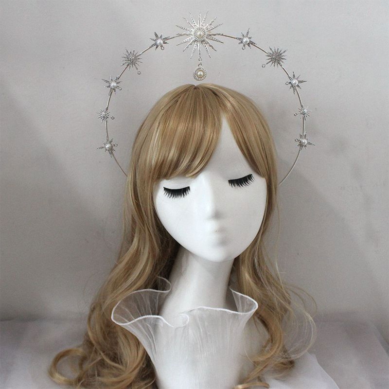 Băng Đô Cài Tóc Hình Vương Miện Phong Cách Lolita