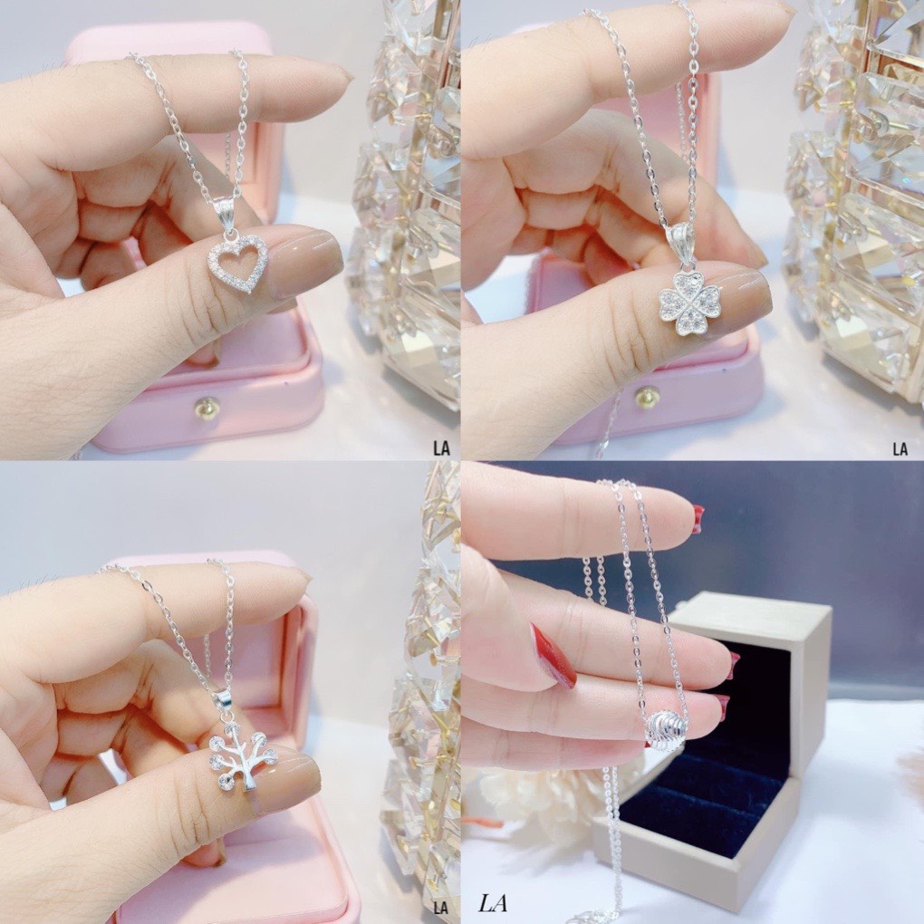 Dây Chuyền Dây Chuyền Nữ  Dây Chuyền Bạc 925 Dây Bạc- Vòng Cổ Bạc, Vòng Bạc Đẹp Vòng Cổ Nữ Bạc Đẹp