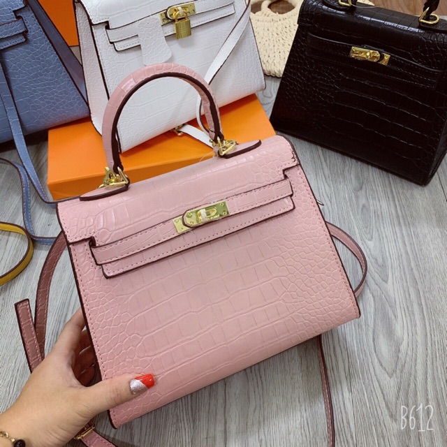 Túi chu H kelly sz 20-sz25 hàng Full bõ tặng kèm khăn | BigBuy360 - bigbuy360.vn