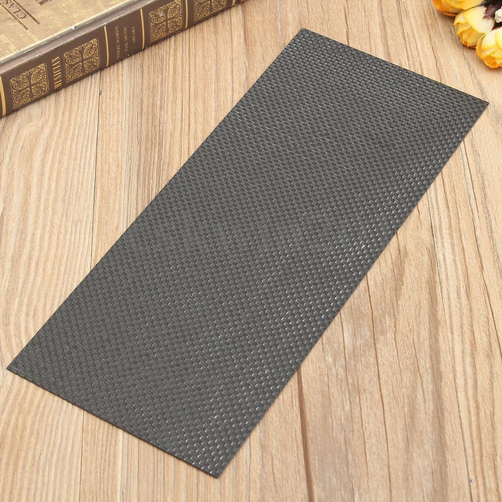 Tấm sợi carbon đa năng màu đen 100 * 250 * 1mm