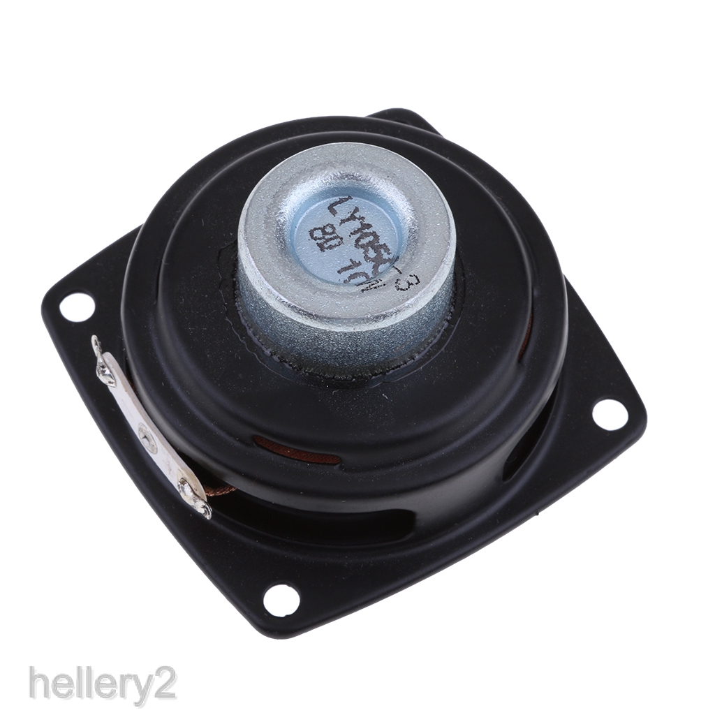 [HELLERY2] Top Quality 57mm 10W Full Range Loud Speaker Rubber Edge Easy Use Home Car