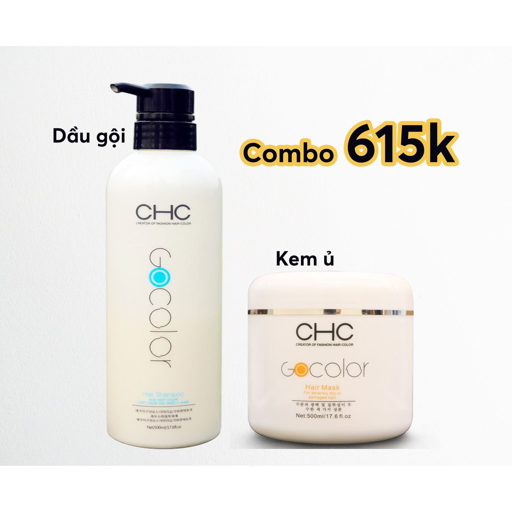 Combo Gội - Ủ phục hồi CHC Hàn Quốc