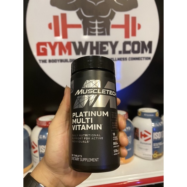Multi Vitamin Tổng Hợp nhiều khoáng Muscletech Platinum Multi Vitamin 90 viên - Tăng Đề Kháng Đủ Dinh Dưỡng