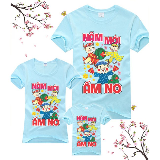 Áo gia đình NĂM MỚI ẤM NO TẾT 2021 | Áo bé trai | bé gái đẹp TET5 - Hương Nemo Style