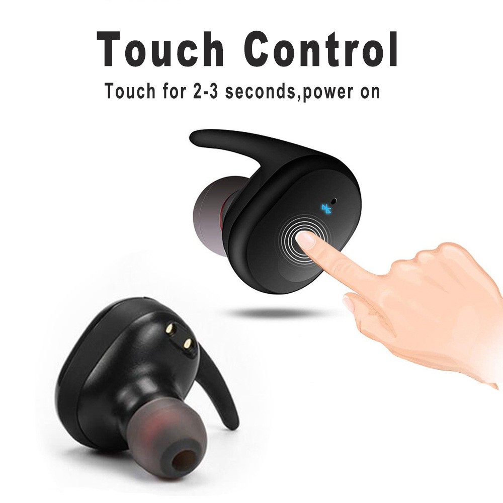 2021 mới Tai nghe Bluetooth 5.0 không dây Tws Pod Mini In-Ear với Mic Ear Ear Earphones cho Ios Android