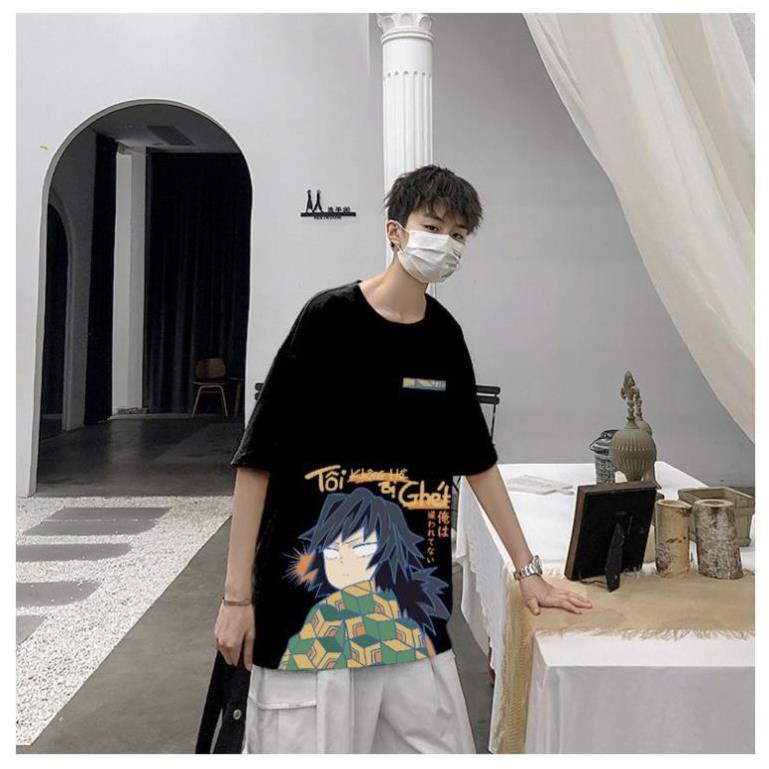 XẢ KHO Áo Thun Đụt Tomioka Giyuu  Unisex