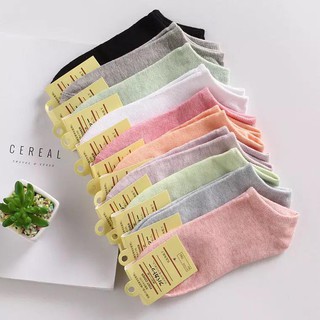 Comboo 10 đôi tất nữ cổ ngắn xuất nhật
