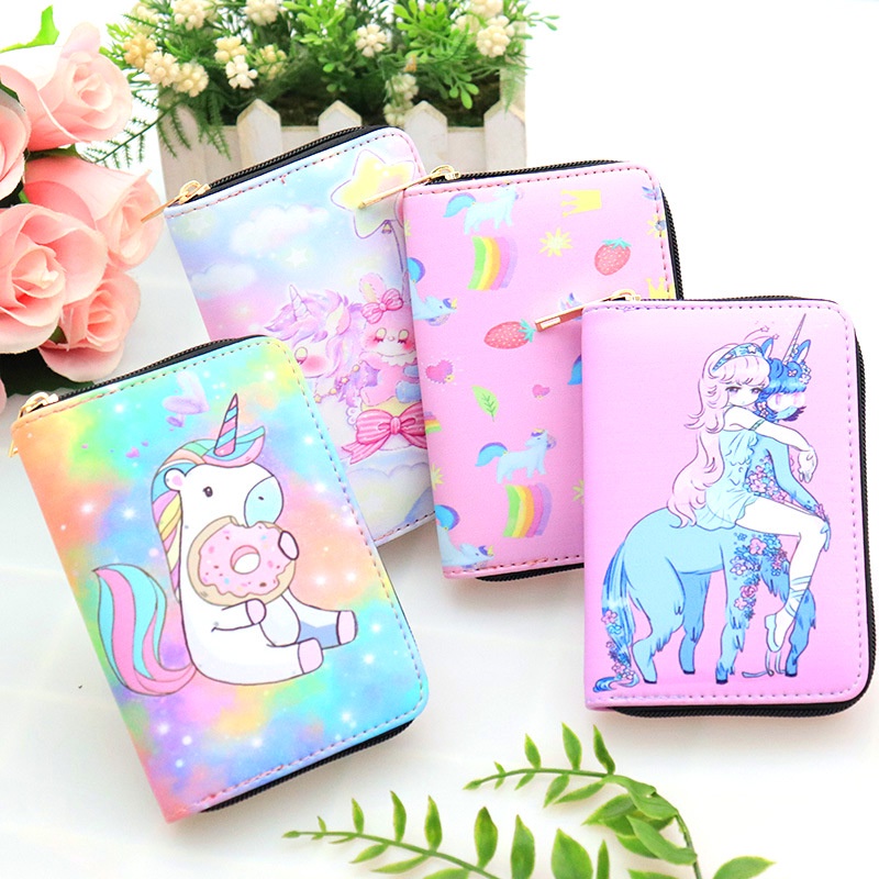 Ví Đựng Tiền Xu Hình Kỳ Lân Dễ Thương Cho Bé Gái