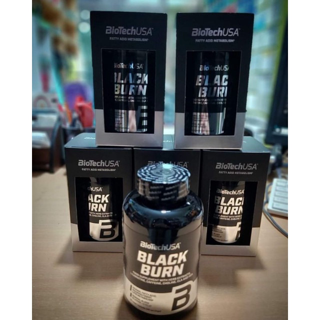 BiotechUSA Black Burn Viên Uống Đốt Mỡ Hộp 90 Viên