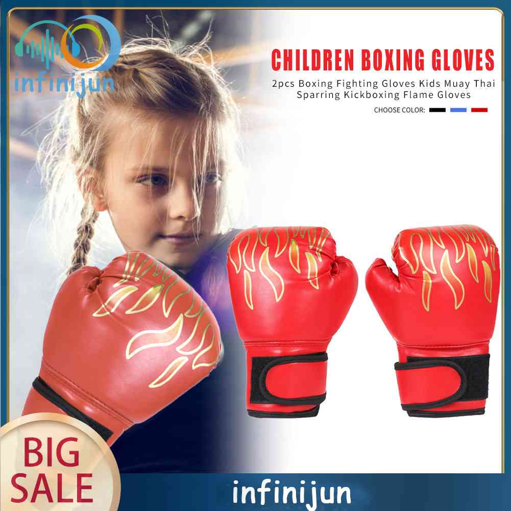 Set 2 Găng Tay Đấm Bốc Thoáng Khí Dành Cho Trẻ Em