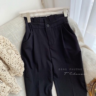 Quần Baggy Cạp Bèo Siêu Cao