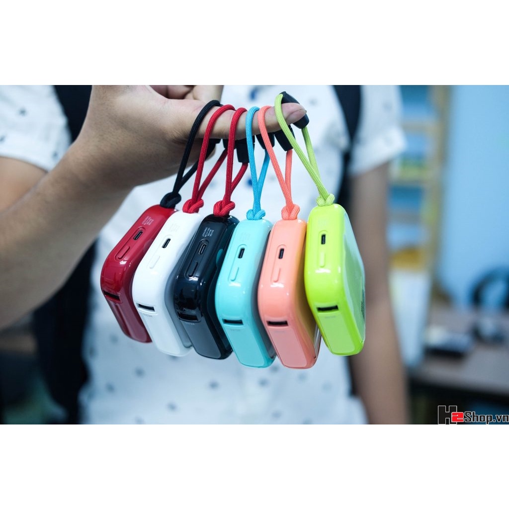 PIN DỰ PHÒNG KIÊM SẠC KHÔNG DÂY MIPOW CUBE X 1000PD 18W/WIRELESS CHARGER 10W