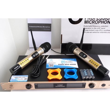 Micro không dây CM-88 tặng kèm chống năn,nhập khẩu japan TẶNG bộ sạc và 4 viên pin 1200mah doublepow