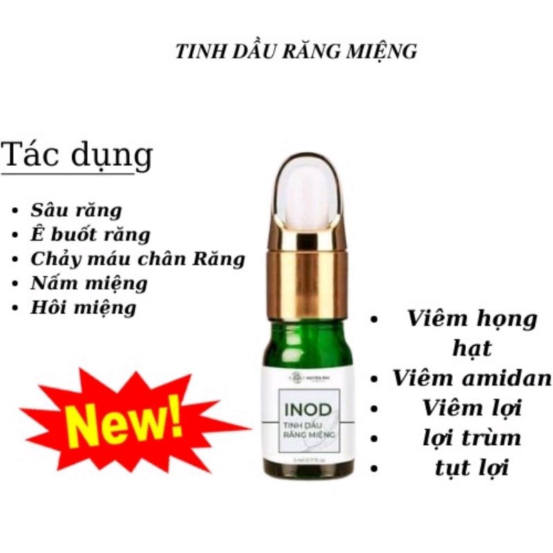 Tinh dầu răng miệng INOD Huyền Phi , serum hôi miệng 10ml