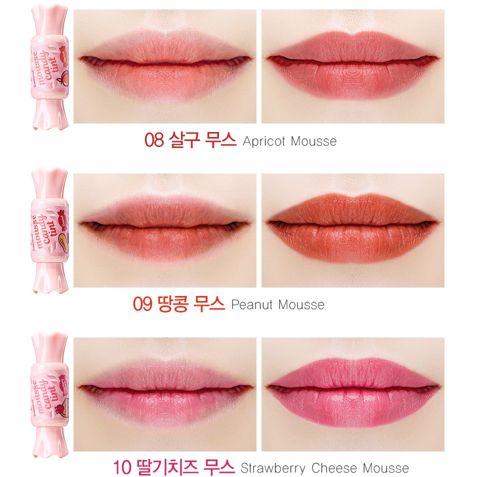 Son kẹo Kem Lì The Saem Saemmul Mousse Candy Tint