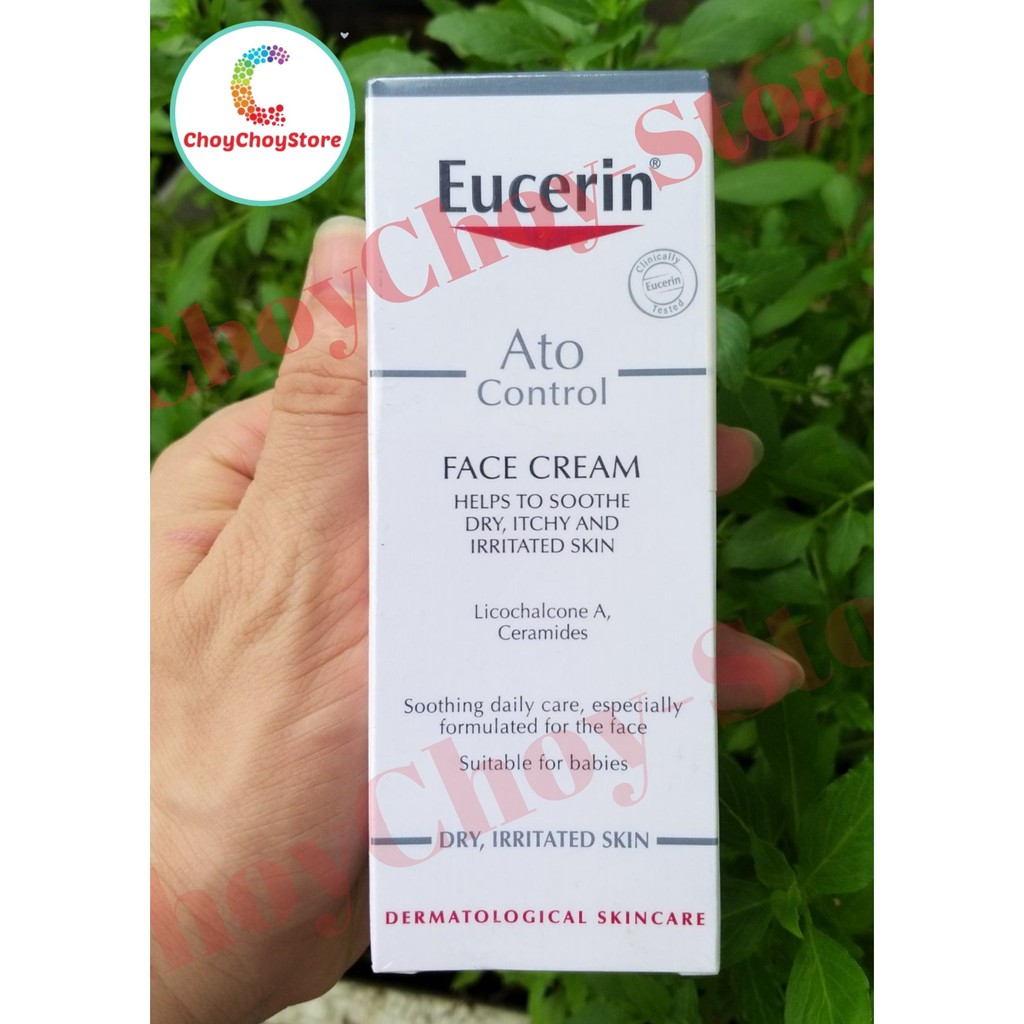 [TEM CTY] Kem Dưỡng Eucerin Ato Control Face Cream 50mL - Kem Dưỡng Da Mặt cho da dị ứng