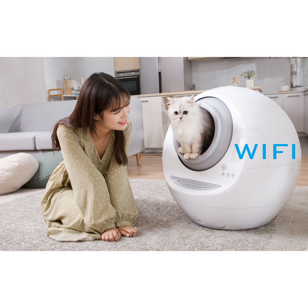 Máy dọn vệ sinh tự động MEET - Wifi - BH chính hãng 12 tháng