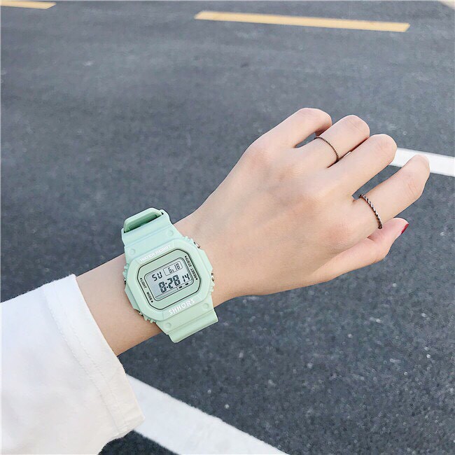 Đồng Hồ Điện Tử Thời Trang Nữ SHHORS 262, thể thao mặt số. | BigBuy360 - bigbuy360.vn