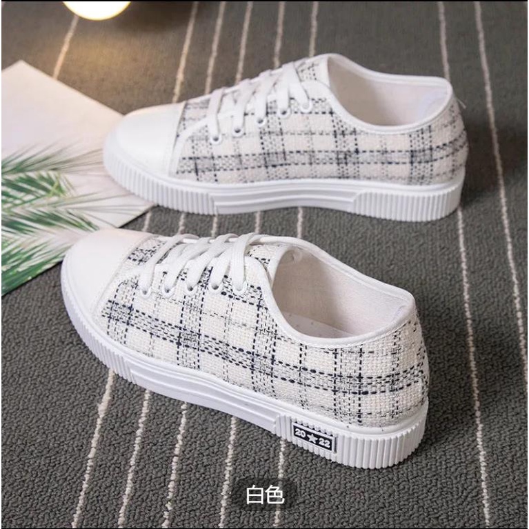 Giày Thể Thao Vải canvas Thoáng Khí Thời Trang Mùa Xuân Phong Cách Hàn Quốc 2022 Cho Nữ