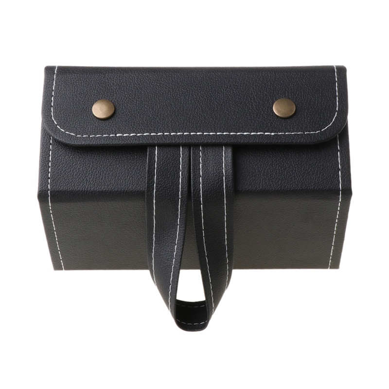 Hộp Đựng Mắt Kính 5 Ngăn Bằng Da PU Có Thể Gấp Lại Được Ốp