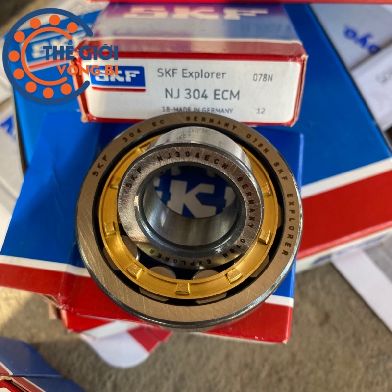 Vòng bi bạc đạn SKF NJ 304 ECM