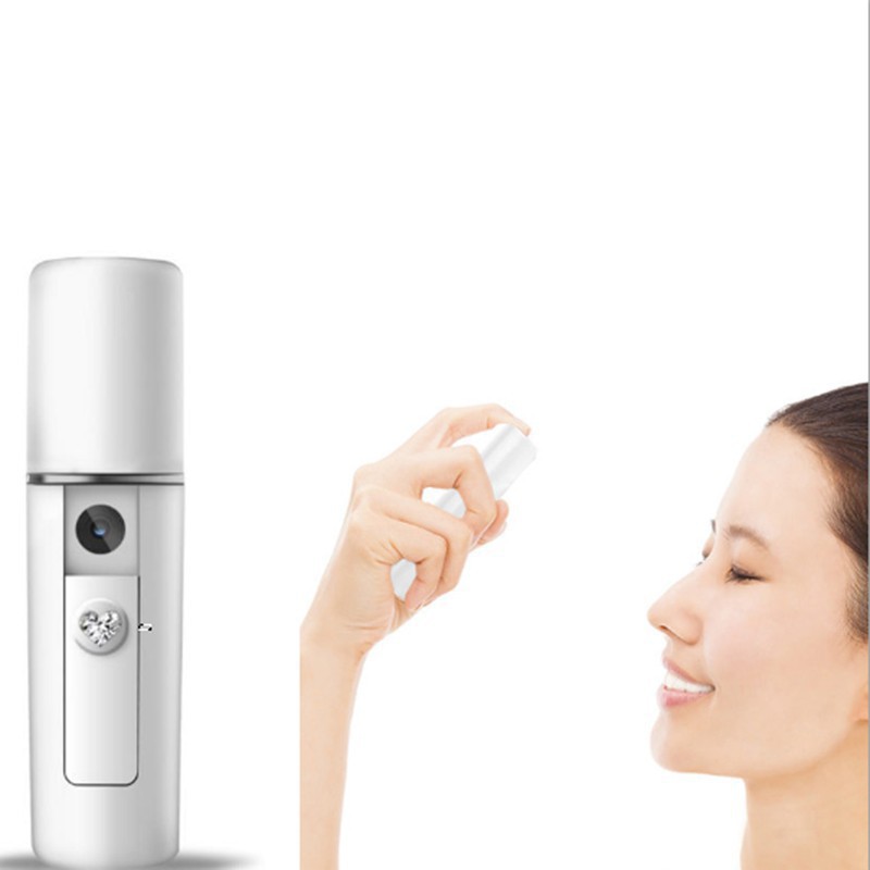 Máy phun nước dưỡng ẩm da mini cầm tay sạc USB
