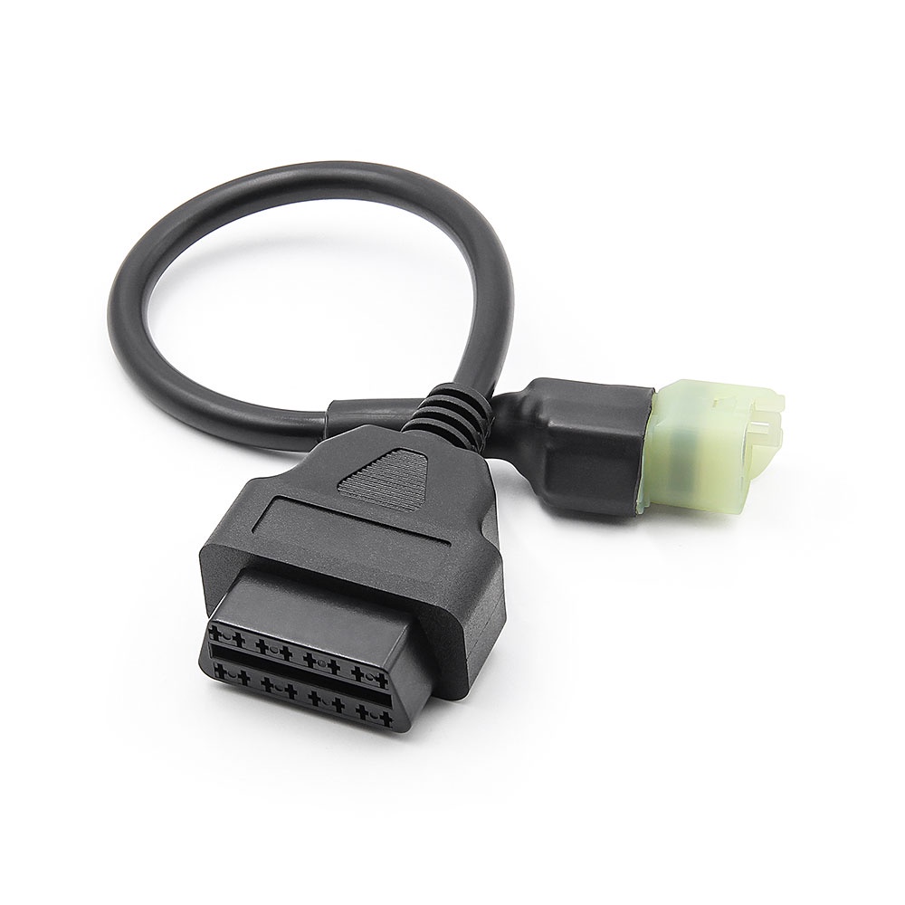 Dây Cáp Chuyển Đổi 4 PIN Hoặc 6 PIN Sang 16 PIN OBD2 Cho Xe Mô Tô Honda