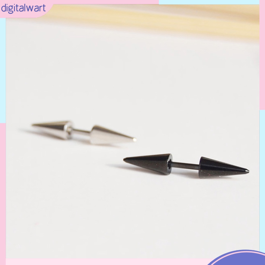 1 Đôi Bông Tai Đinh Tán Đôi Thời Trang Cá Tính