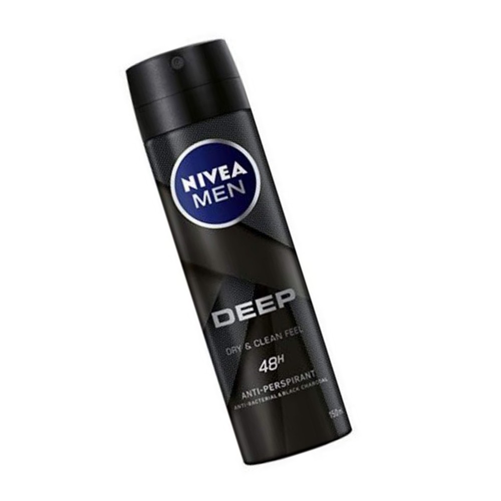 Nivea: Xịt Ngăn Mùi Nivea Men Than Hoạt Tính (150ml)