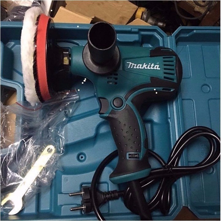 Máy đánh bóng ô tô Makita GV6010,máy chà nhám,máy đánh bóng mini