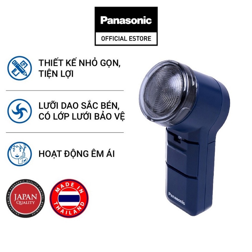 Máy cạo râu Panasonic ES534 đời mới xuất xứ Thái Lan ( dùng pin AA )