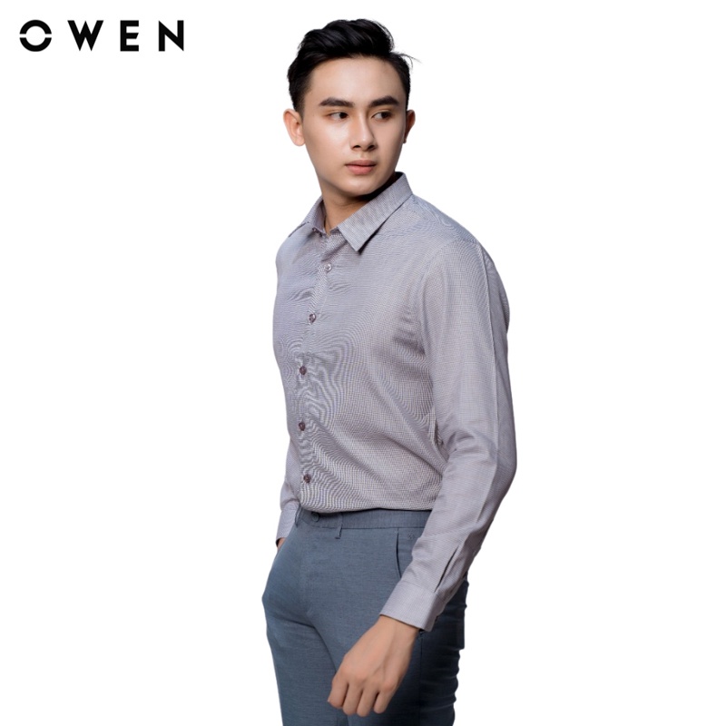 Áo sơ mi Dài tay Owen Bamboo Slim Fit - AS61011D