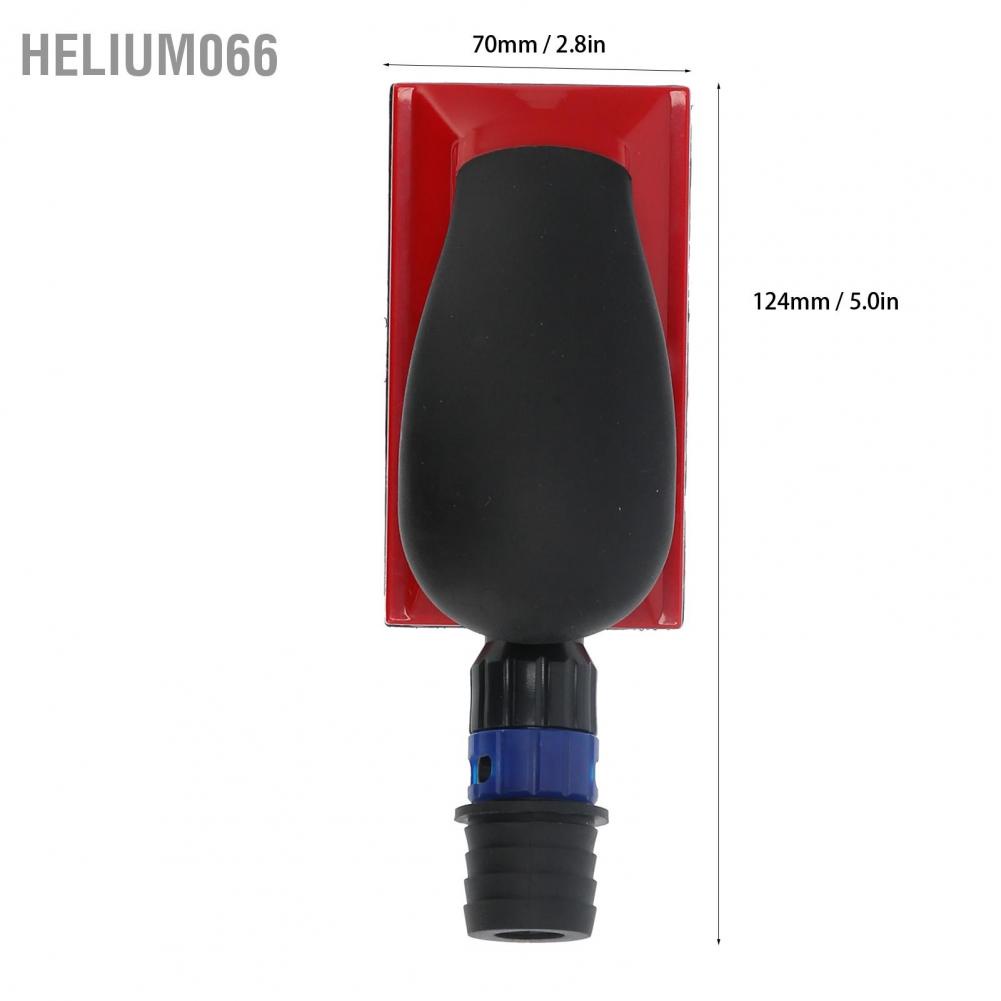 Helium066 Máy hút bụi ABS cầm tay Dụng cụ đánh bóng gỗ 5in