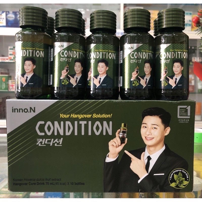 Nước giải rượu mát gan condition 75ml hàn quốc - 1 chai