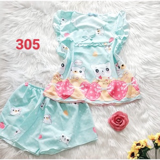 Bộ lụa hàn đùi dễ thương, ảnh thật, 35 đến 55kg
