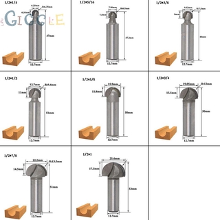 Mũi phay cắt gỗ 2 rãnh 1 / 2 "1 / 4"