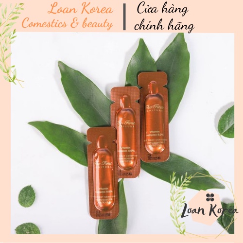 Gói sample Vitamin C Ohui The First Vitamin Complex 8.0% chống lão hóa, làm trắng da và duy trì độ ẩm